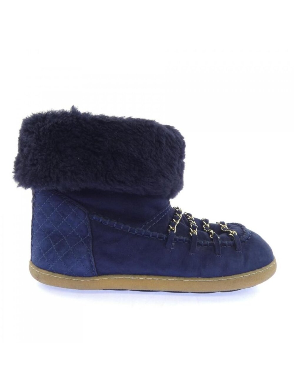 Chanel Boots Navy